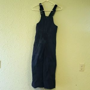 Boys Small Snowsuit Overalls